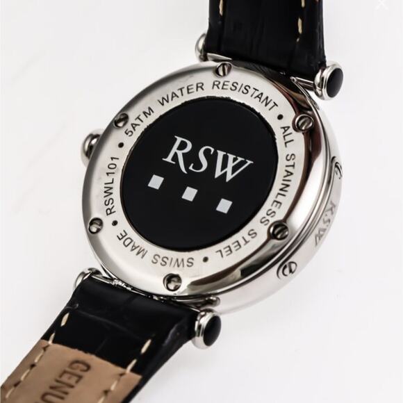 RSW • Swiss Women's Watch • 33mm • RSWL101-SL-3 • Swiss Ronda Quartz • WR50M - Picture 8 of 9